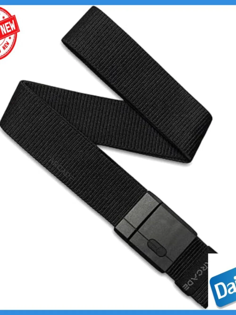 Heavy Duty Stretch Belt with Magnetic Buckle, Tactical Style, True to Size